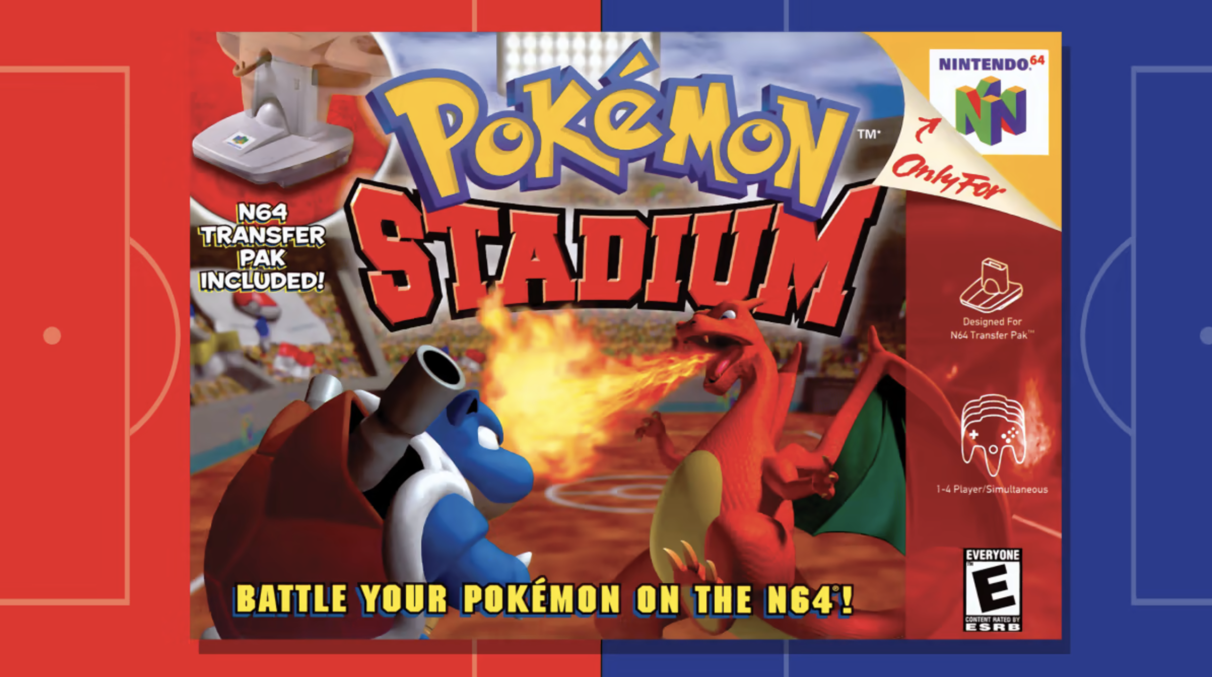 Nintendo Pokemon Stadium retro game