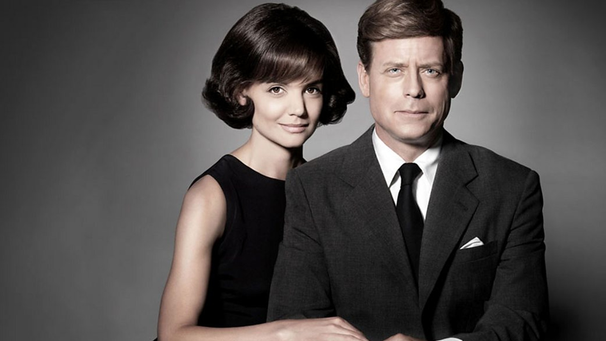 Katie Holmes and Greg Kinnear in The Kennedys