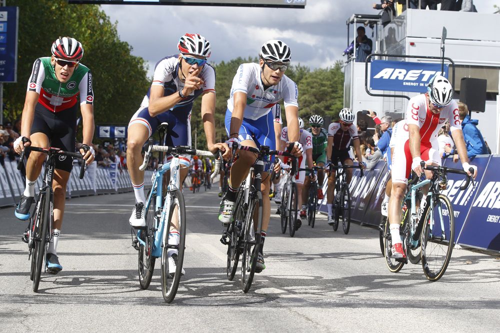 The sprint for the line