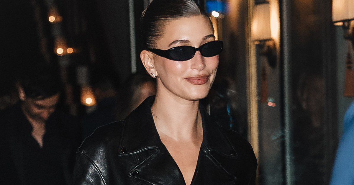 The Anti-Sneakers Hailey Bieber Wears With Flared Leggings