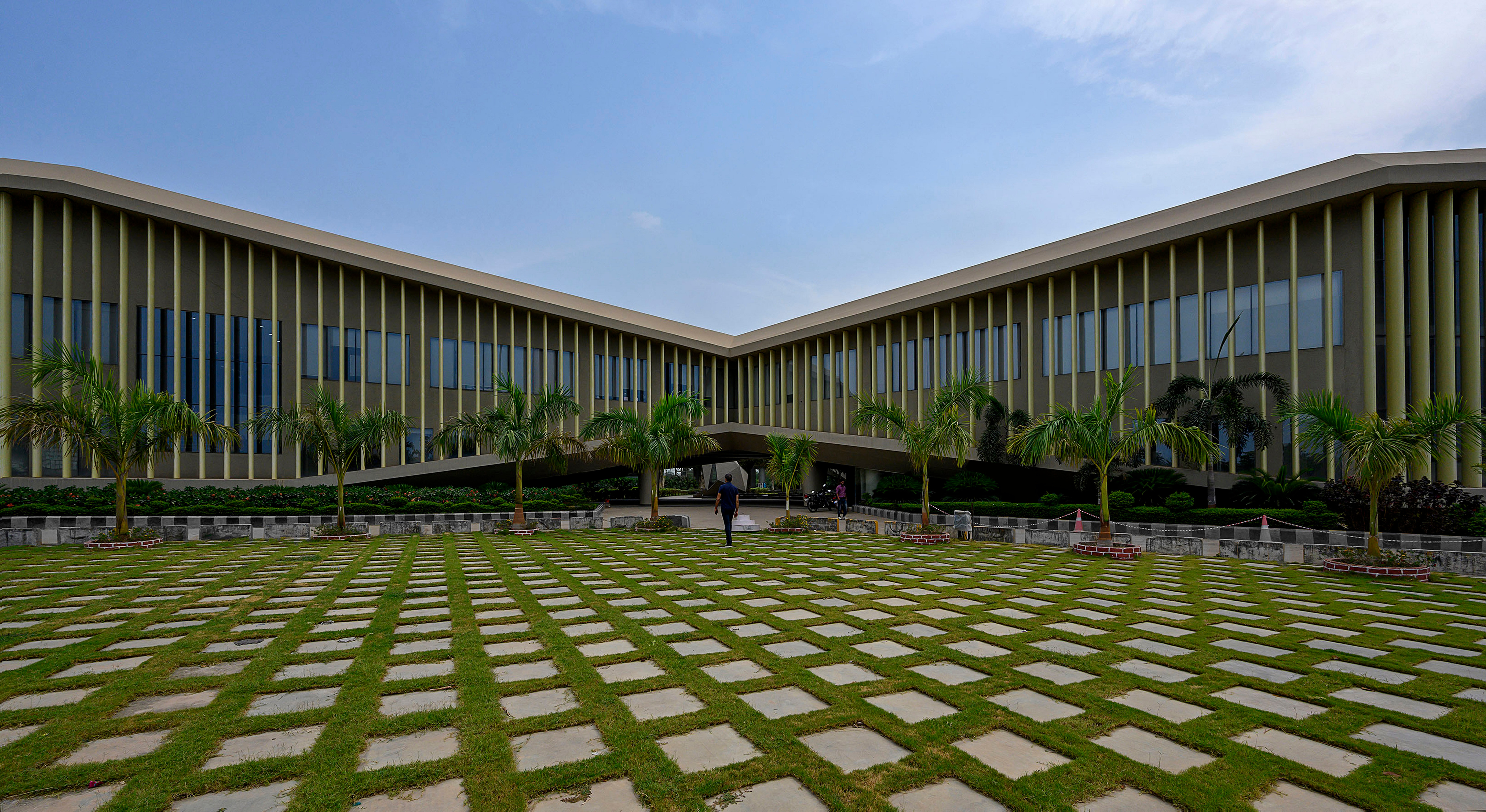 Exterior of The Courtyard Office Sanjay Puri.