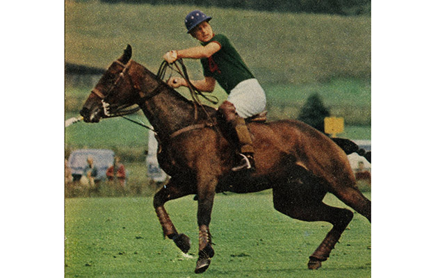1969 - prince philip plays polo