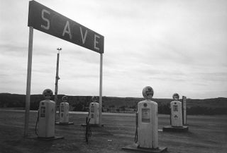 Tusuque, N.M. Save Gas Station