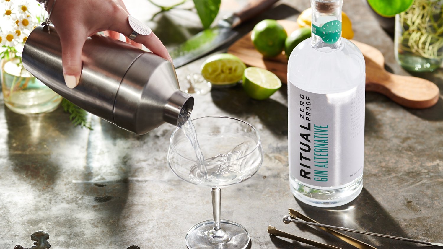 Ritual launch non-alcoholic gin and whisky that can