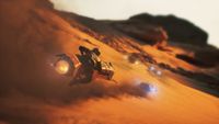 Screenshot from Star Wars video game "Star Wars: Galactic Racer".