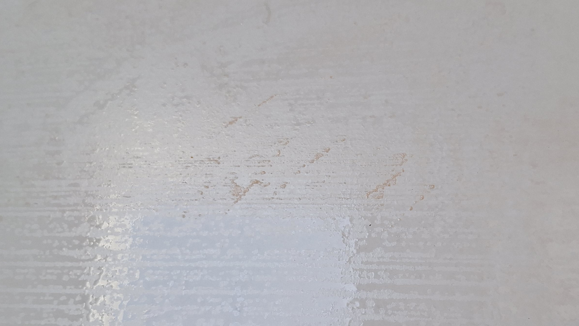 Tiled floor after 4 passes with Roborock Q7 M5 mop