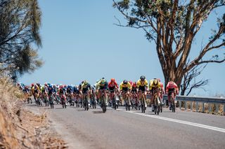 The riders take on the Tour Down Under
