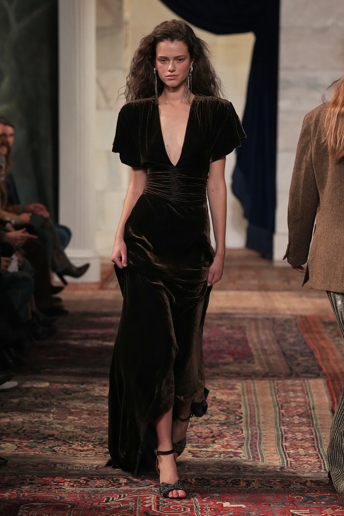 models walk the Ralph Lauren Fall 2026 runway