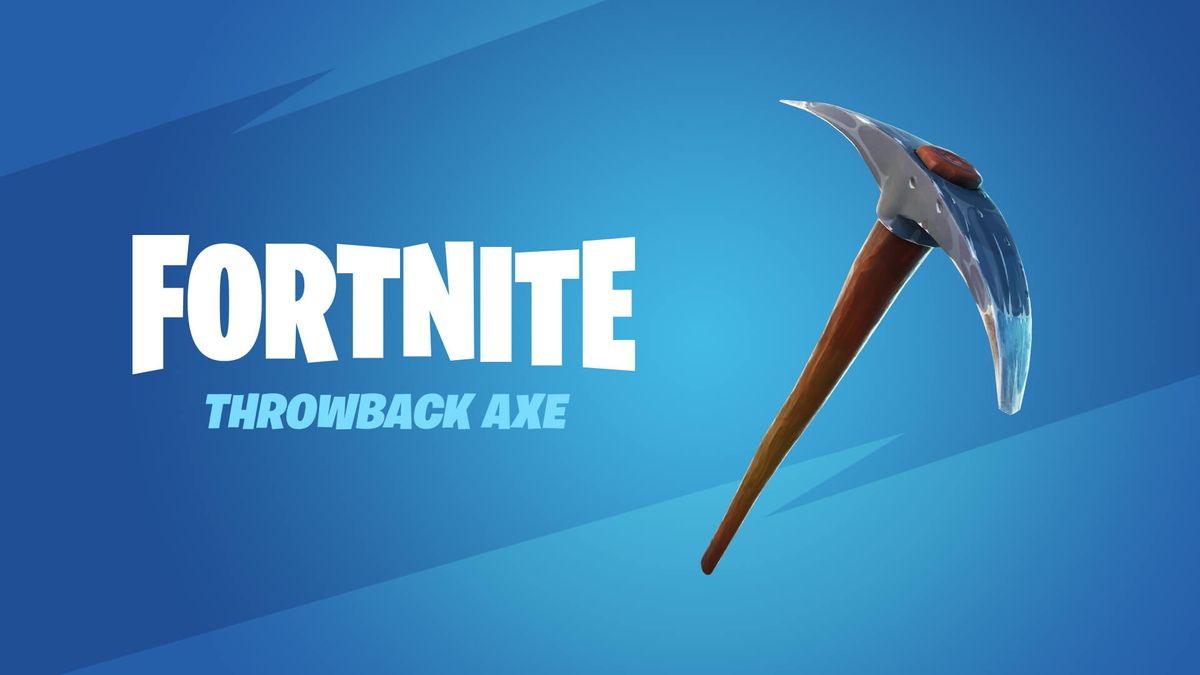 Fortnite Throwback Axe Pickaxe How To Get The Free Classic Default Pickaxe And The Og Default Skins Gamesradar