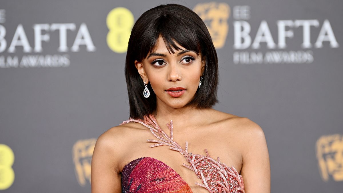 Charithra Chandran at The 2024 Baftas GettyImages-2020372848 Hero