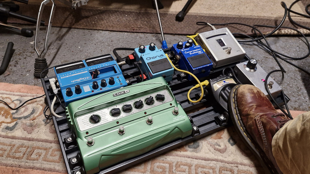 Using the Aclam Smart Track S2 at rehearsal!