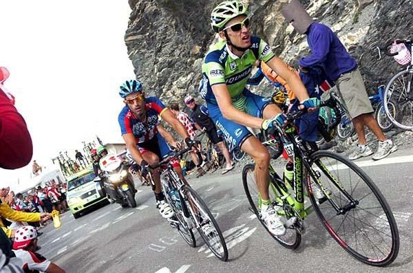 George Hincapie (USA) Discovery Channel finished 39th on the day.