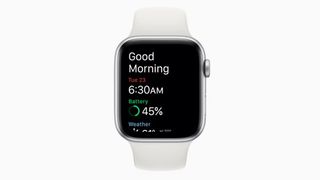 Apple Watch WatchOS 7 good morning watchface