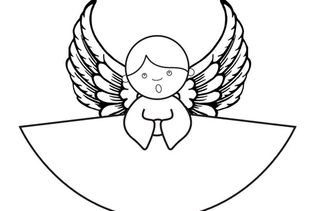 Free Angel template