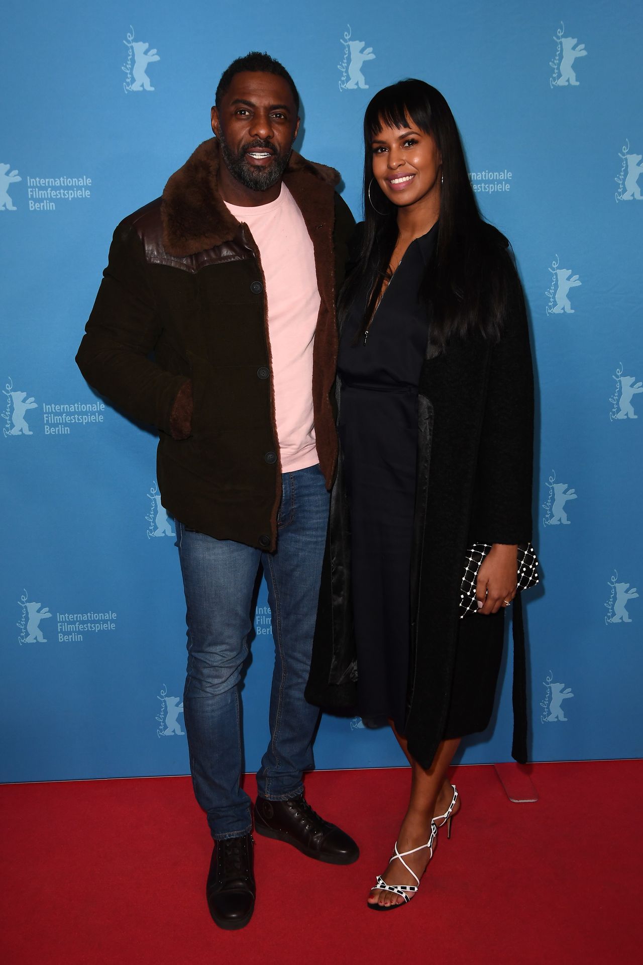 Idris Elba and Sabrina Dhowre Elba.