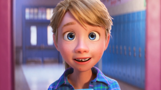 Riley looking hopeful end of Inside Out 2