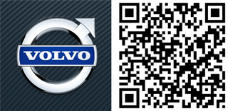 QR: Volvo on Car