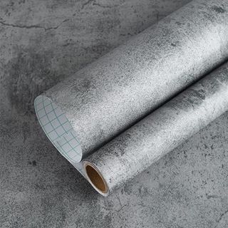 BAYYA Concrete peel and stick wallpaper