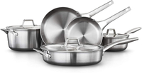 Calphalon Premier Stainless Steel Pots and Pans (8 pcs): was $366 now $221