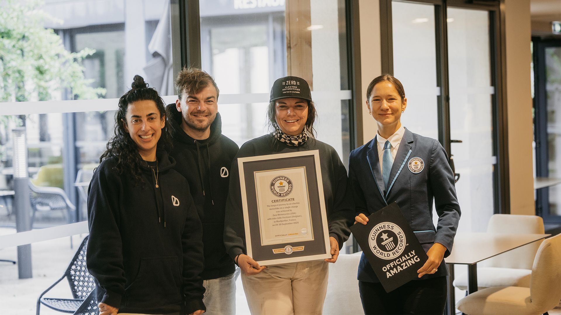 Zero Motorcycles World Record