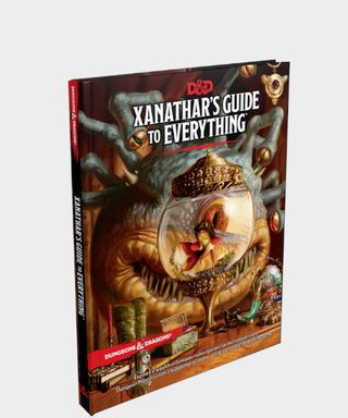 Xanathar's Guide to Everything on a plain background