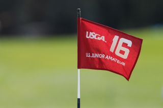 A US Junior Amateur Championship flag