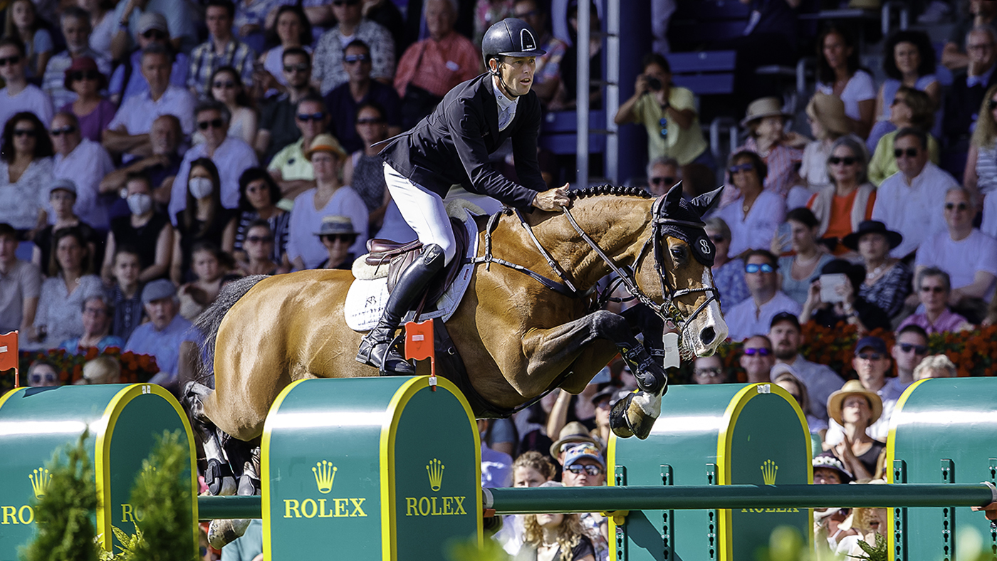 Scott Brash and Hello Jefferson in the Rolex grand prix