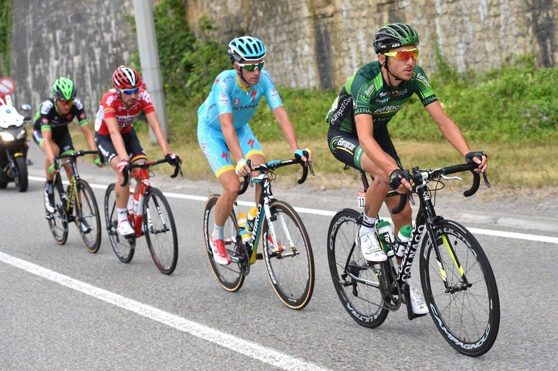 Perrig Quemeneur (Europcar) on the front