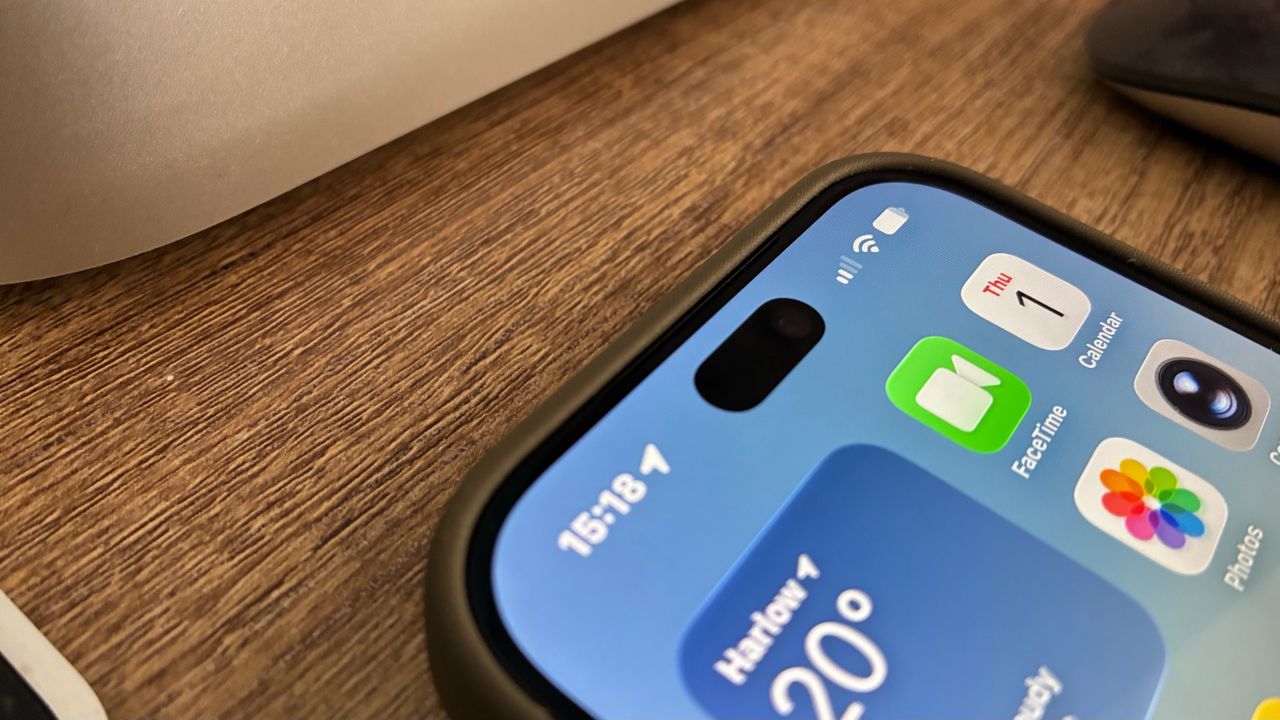 The Apple iPhone 18 Pro on a desk