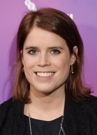 Princess Eugenie of York arrives at the European premiere of "Jane" during the 61st BFI London Film Festival at Picturehouse Central on October 13, 2017 in London, England.