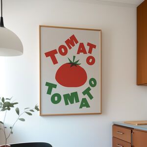 Tomato Tomato Kitchen Wall Art Print