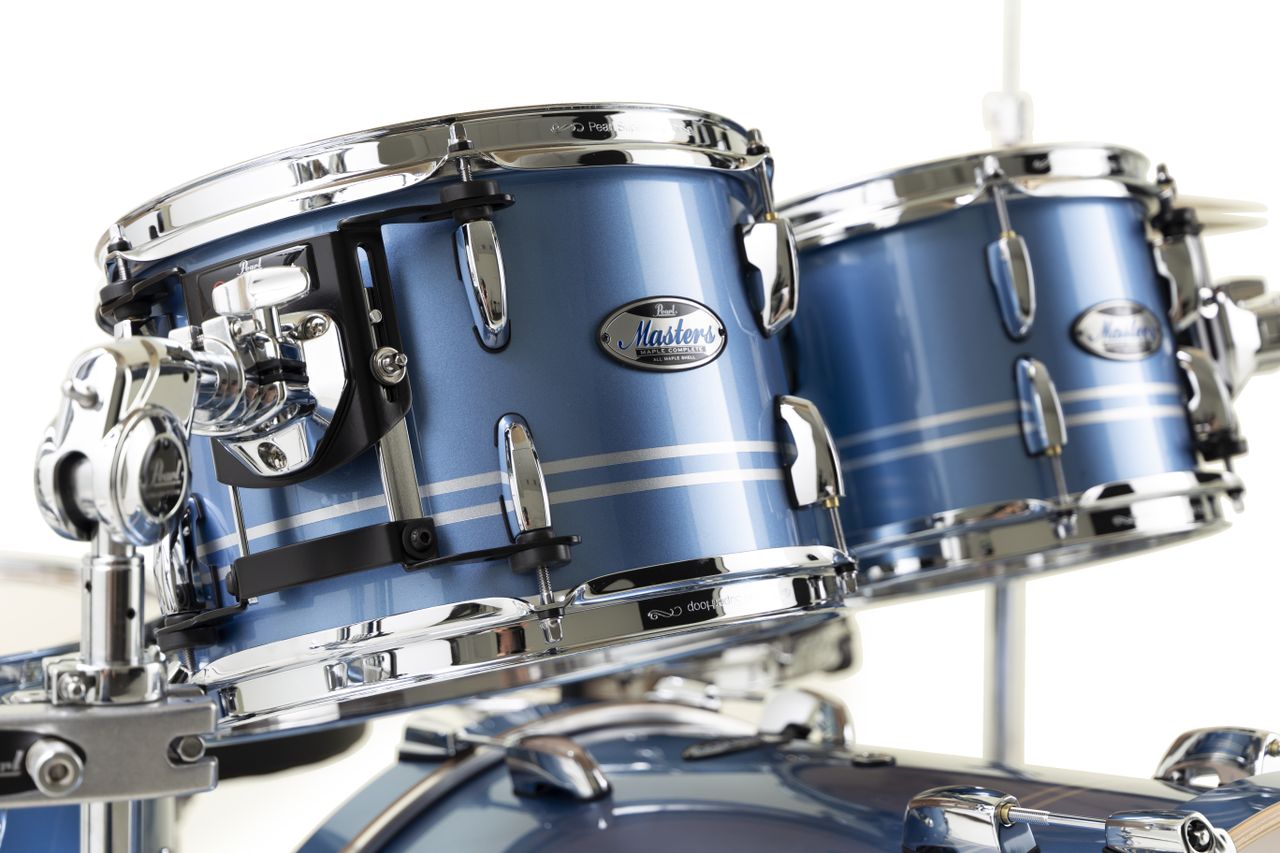 Pearl Masters Maple Complete: Chrome Contrail