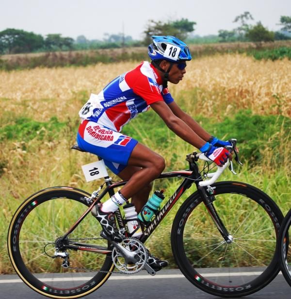 Dominican rider Juan Salvador