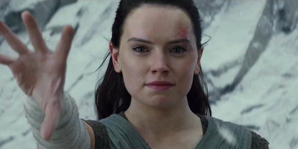 Daisy Ridley as Rey in Star Wars: The Last Jedi