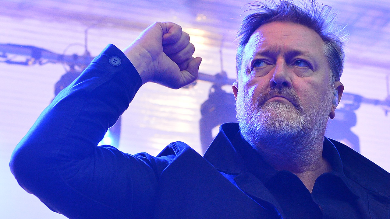 Guy Harvey of Elbow performs onstage during at Kelvingrove Bandstand on August 07, 2025 in Glasgow, Scotland. (Photo by Martin Grimes/Getty Images)