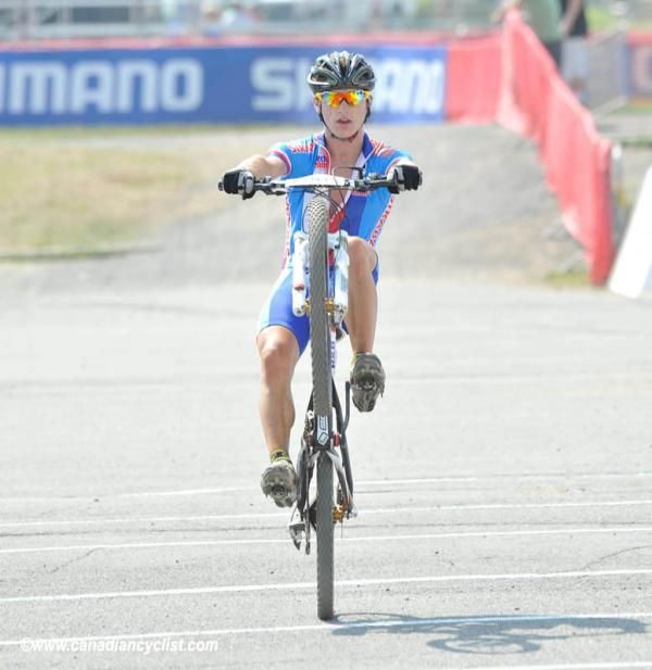 Tomas Paprstka takes the bronze for the Czech Republic