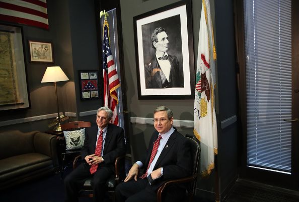 Merrick Garland and Sen. Mark Kirk.