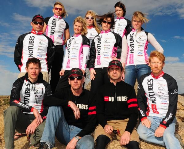 Stans NoTubes sponsored several teams this including its new Elite Women's Team