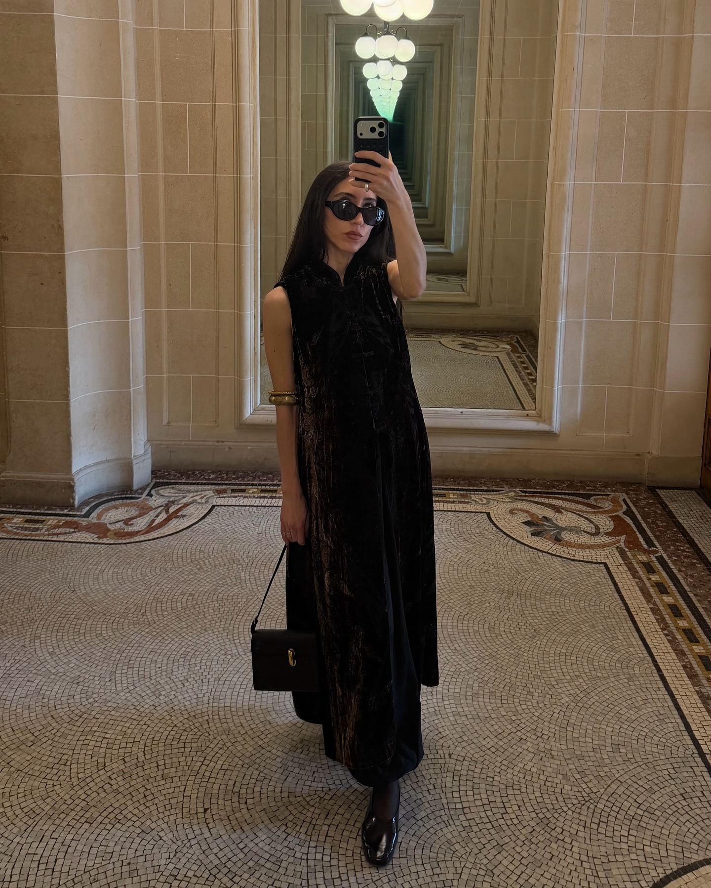 Alexis Badiyi wearing Vincent Boulevard's Camille Sunglasses.