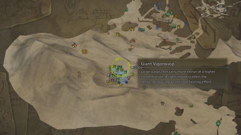 Giant Vigorwasp location in Monster Hunter Wilds PC Gamer