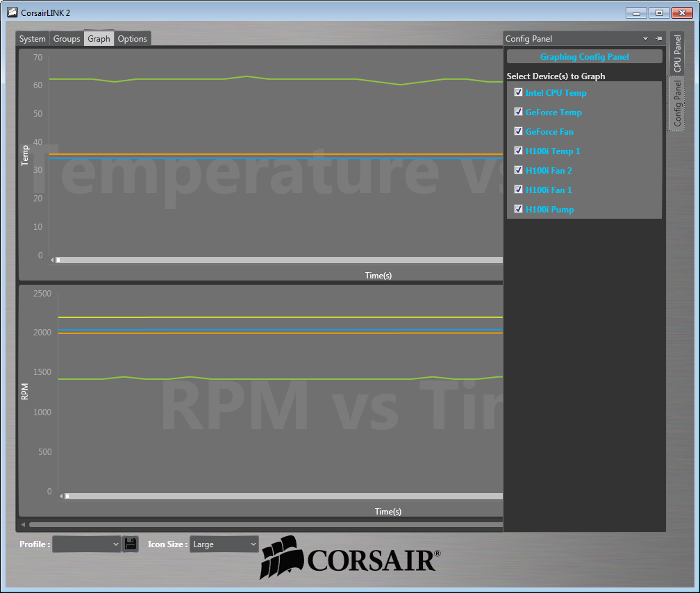 CorsairLINK 2 Control Software Four ClosedLoop CPU Coolers Take On