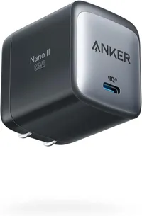 Anker Nano II 65W GaN compact charger Anker Nano II 65W GaN compact charger