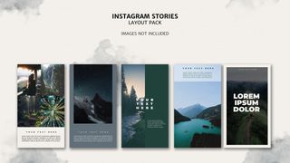 Best free Instagram Stories template for photographers