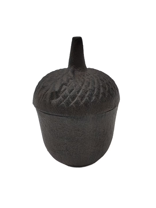 5" Acorn Cast Iron Container 