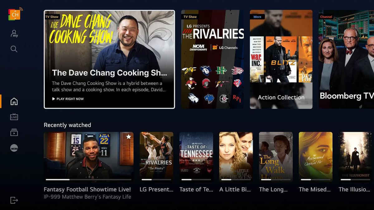 LG TVs have an app full of free stuff to watch and it s about to get a big upgrade TechRadar