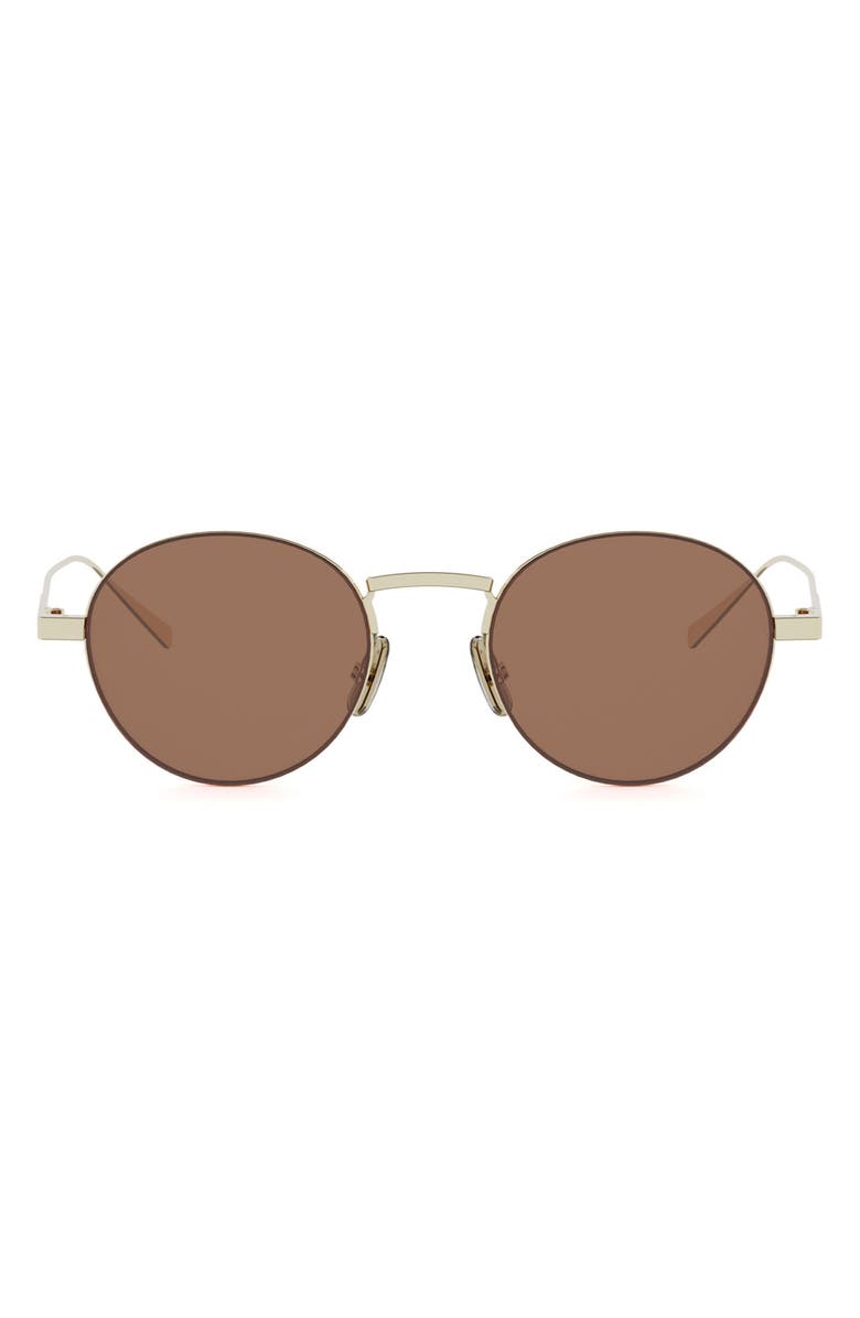 49mm Small Round Sunglasses