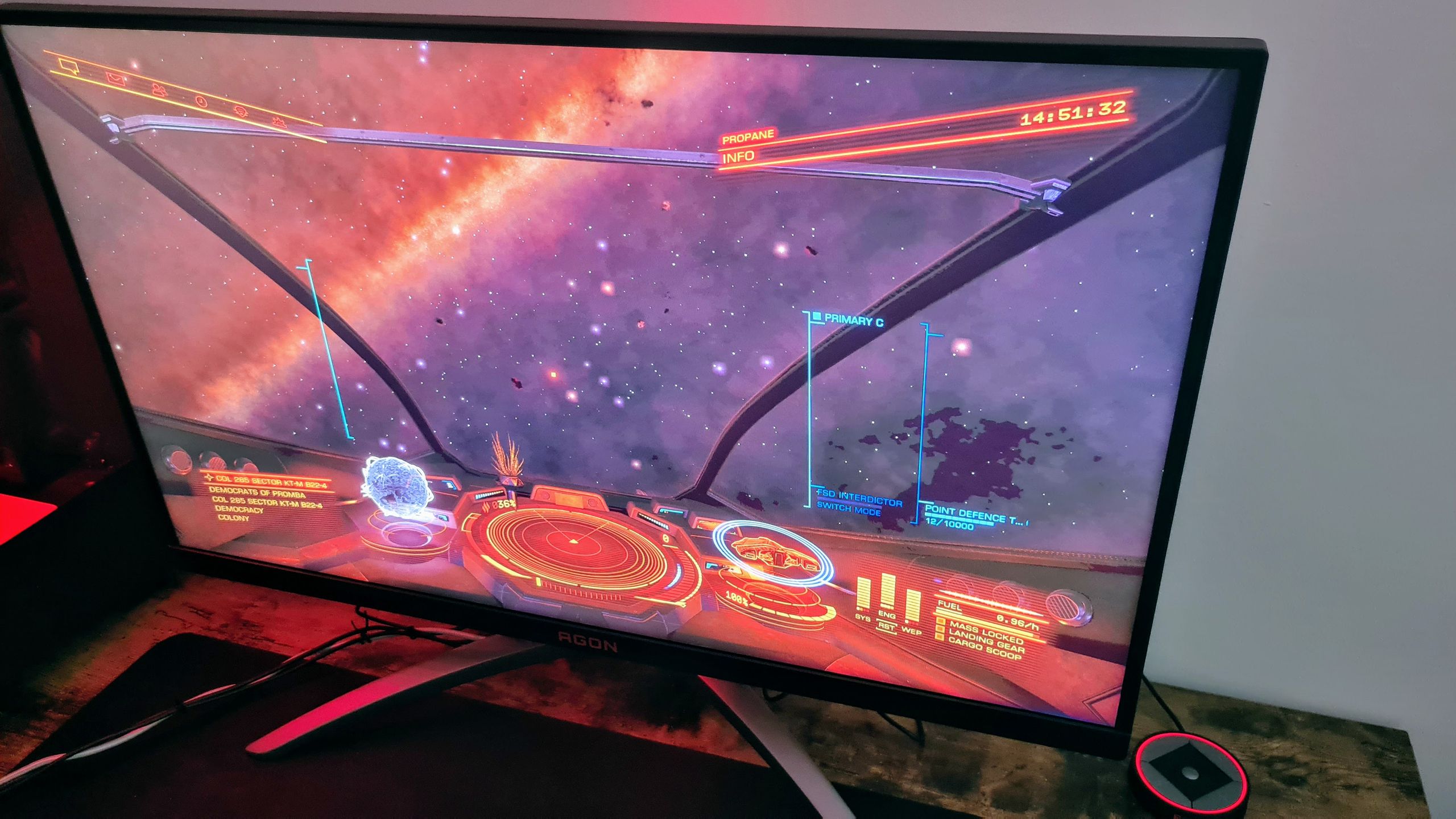 AOC AGON AG273QZ review: a monitor made for FPS gamers and sim