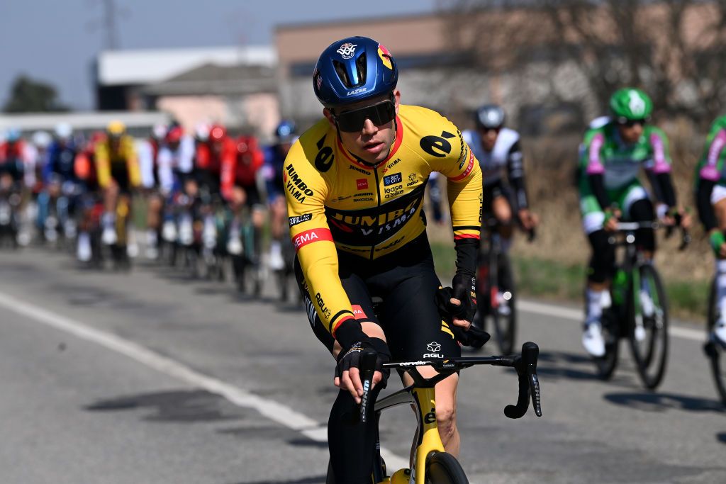 Wout Van Aert of Belgium during the 2023 Milan-San Remo