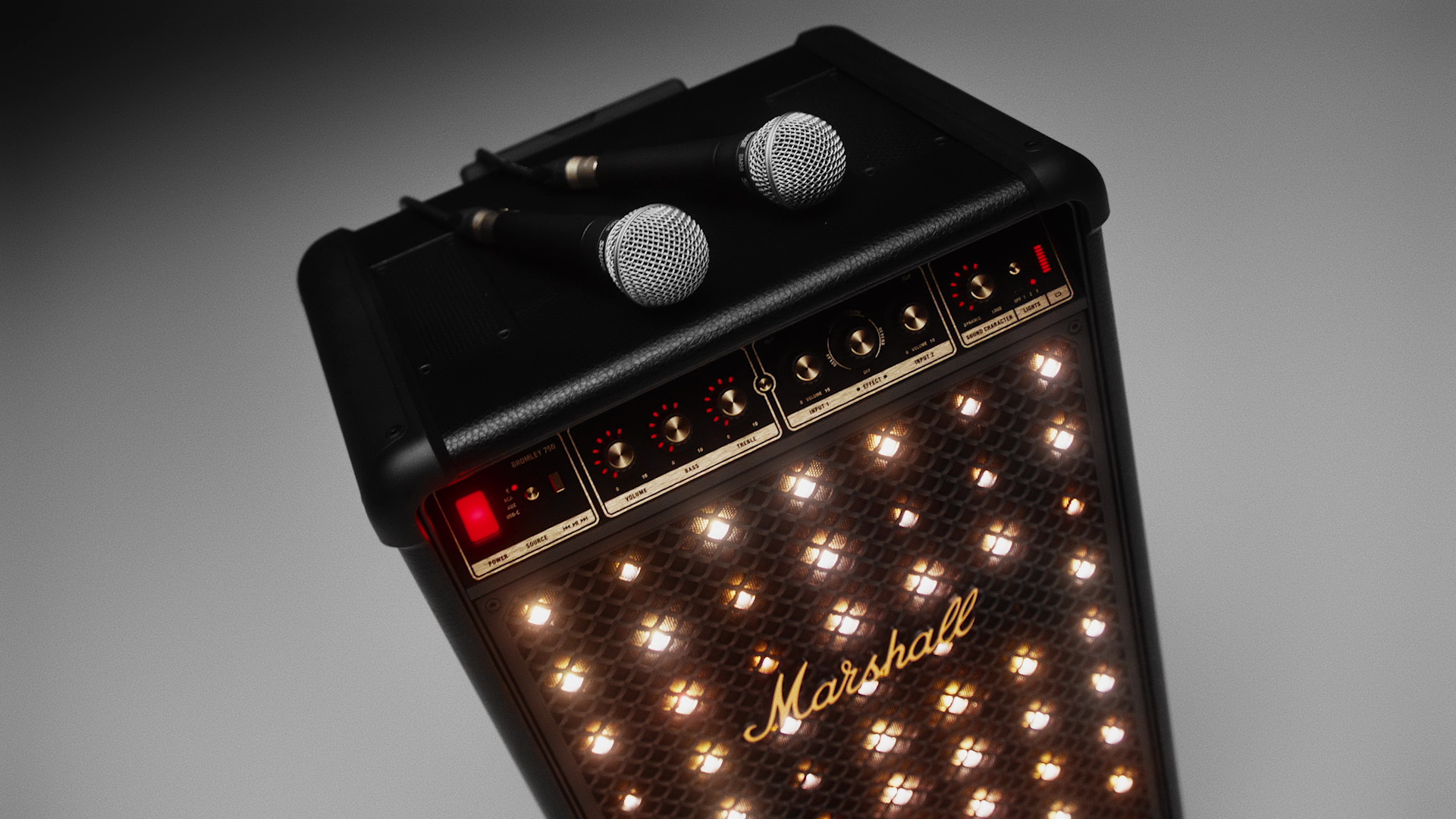 Marshall Bromley 750 Party Speaker with lights