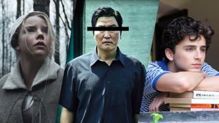 (From L to R) Anya Taylor-Joy as Thomasin in "The Witch: | Song Kango-ho as Kim Ki-taek in Parasite | Timoth&eacute;e Chalamet in Call Me By Your Name